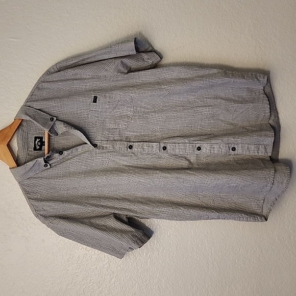 Billabong Men's Classic Sundays Woven Short Sleeve Collared Shirt - Picture 2 of 12